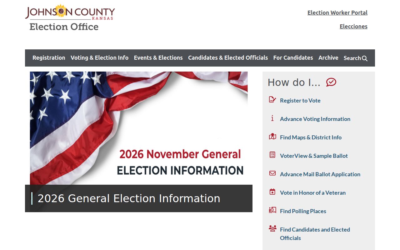 Overland Park residents directory election office